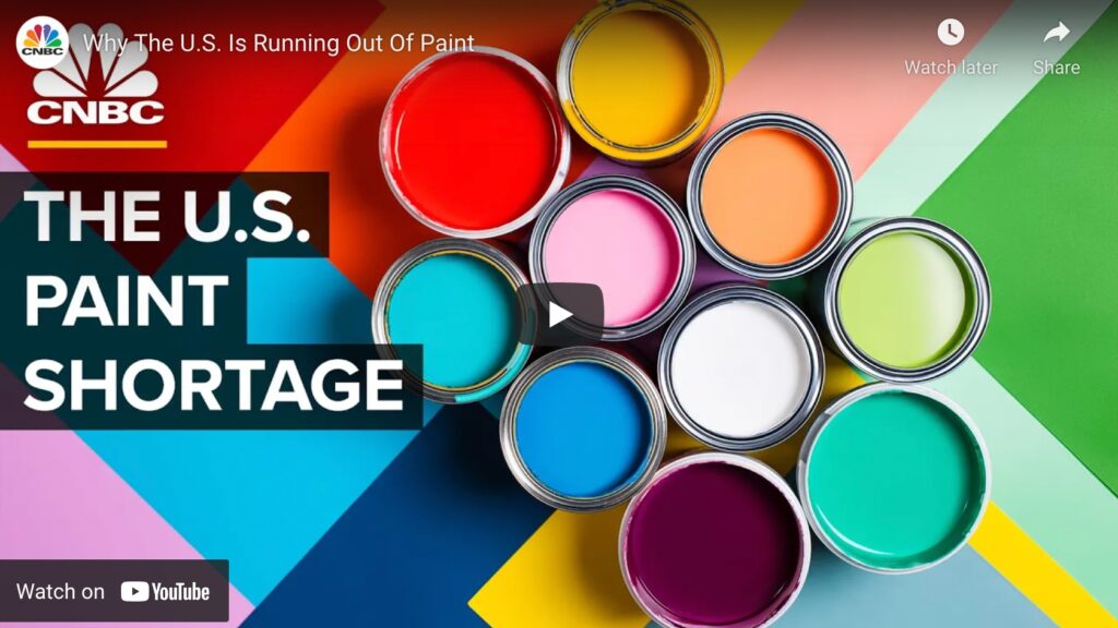 Why the US is running out of paint?